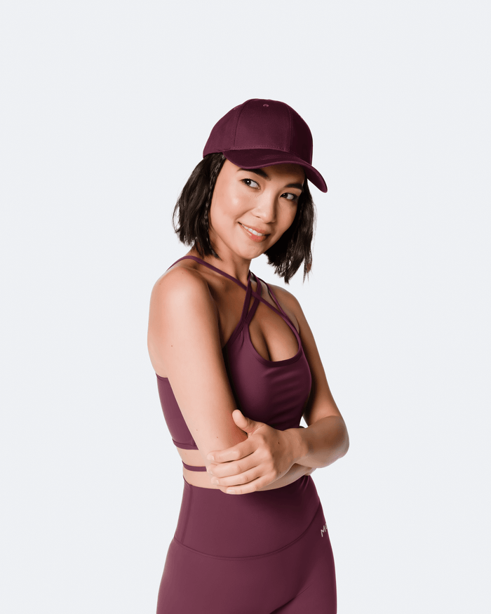 Ice Red Strapback Hat
