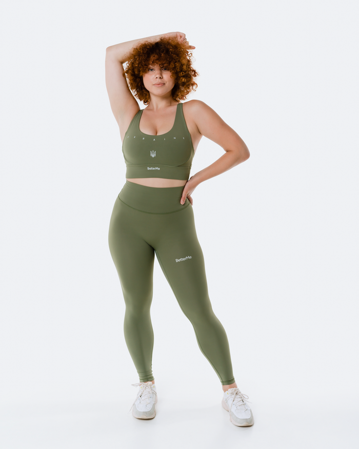 Sports Bra & Leggings Set | Creating Power Within