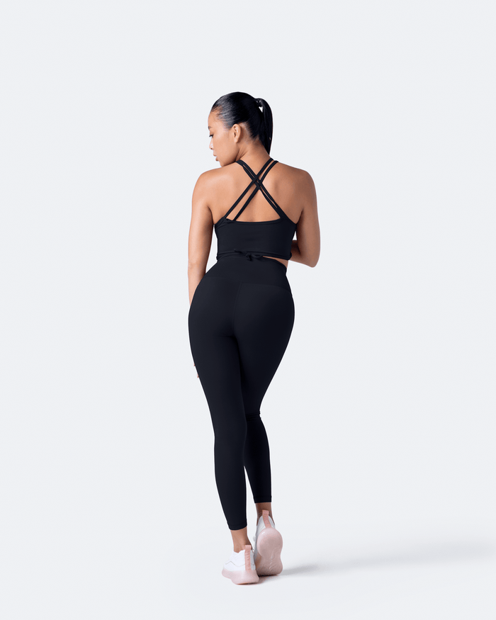 Jet Black ⅞ Leggings