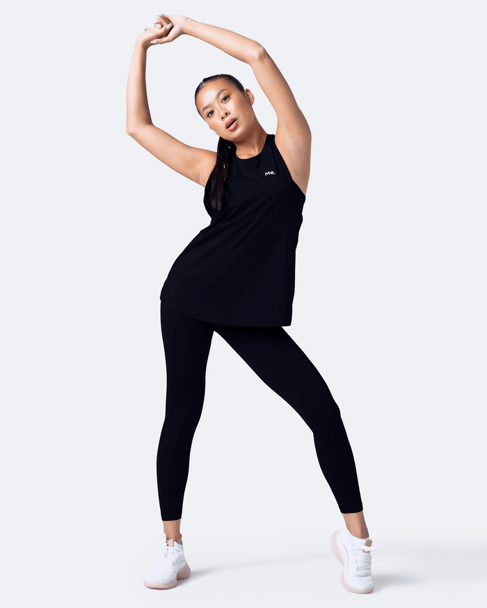 Jet Black Tank Top