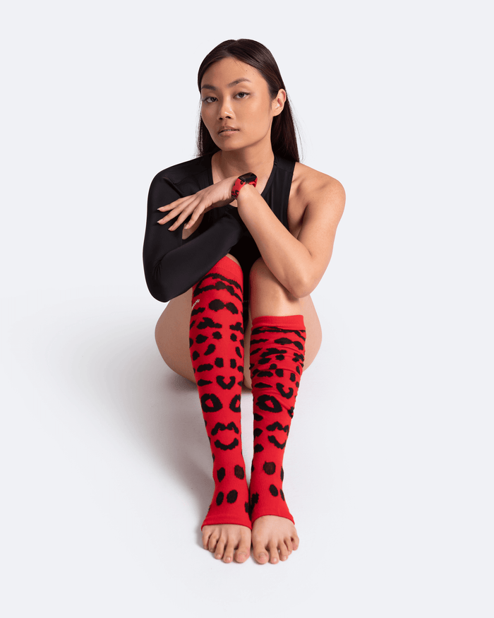Open-Toe Dance Socks
