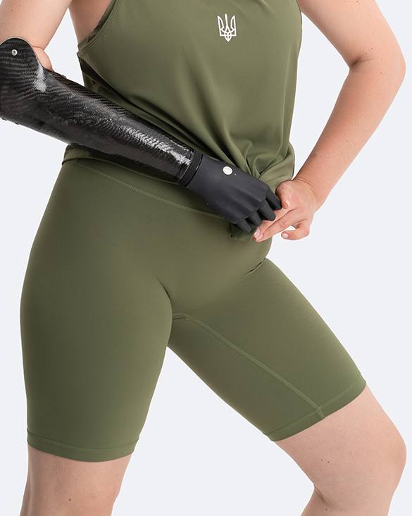 Tank Top & Bike Shorts Set | Creating Power Within