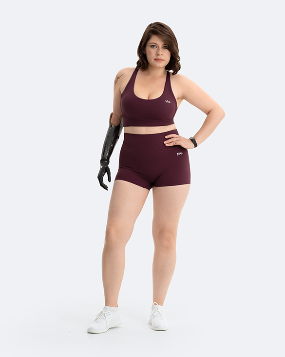 Ice Red Micro Shorts