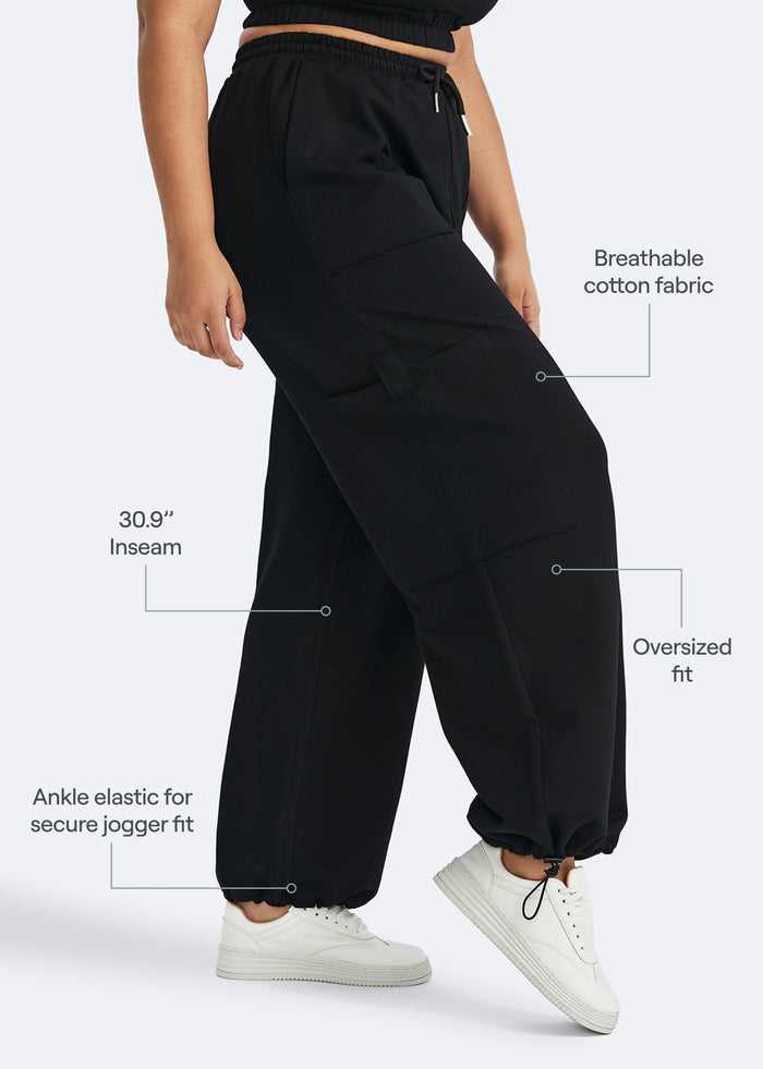 Casual Drawstring Waist Sweatpants